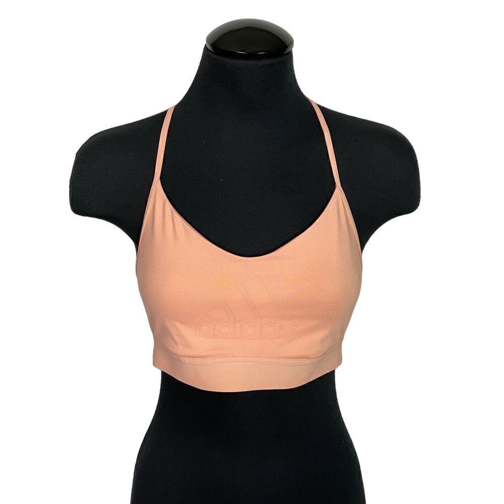Adidas Coral Racerback‎ Sports Bra - Women’s M